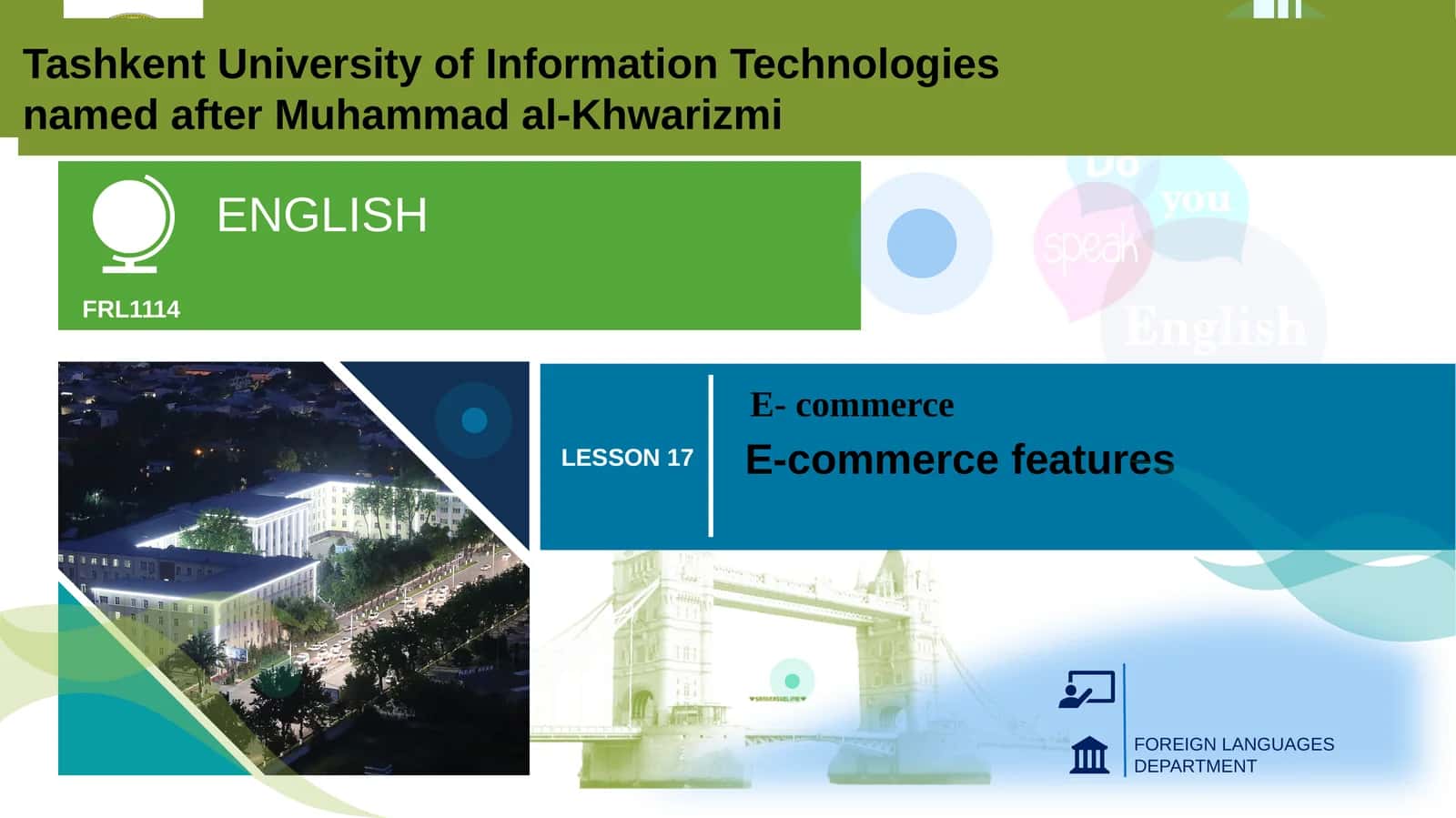 E-commerce features 1