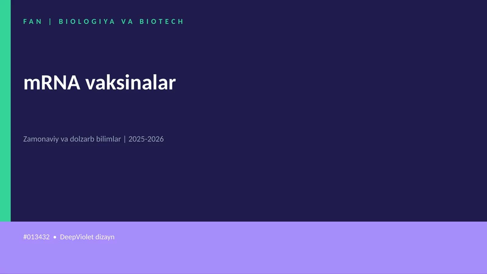mRNA vaksinalar 1