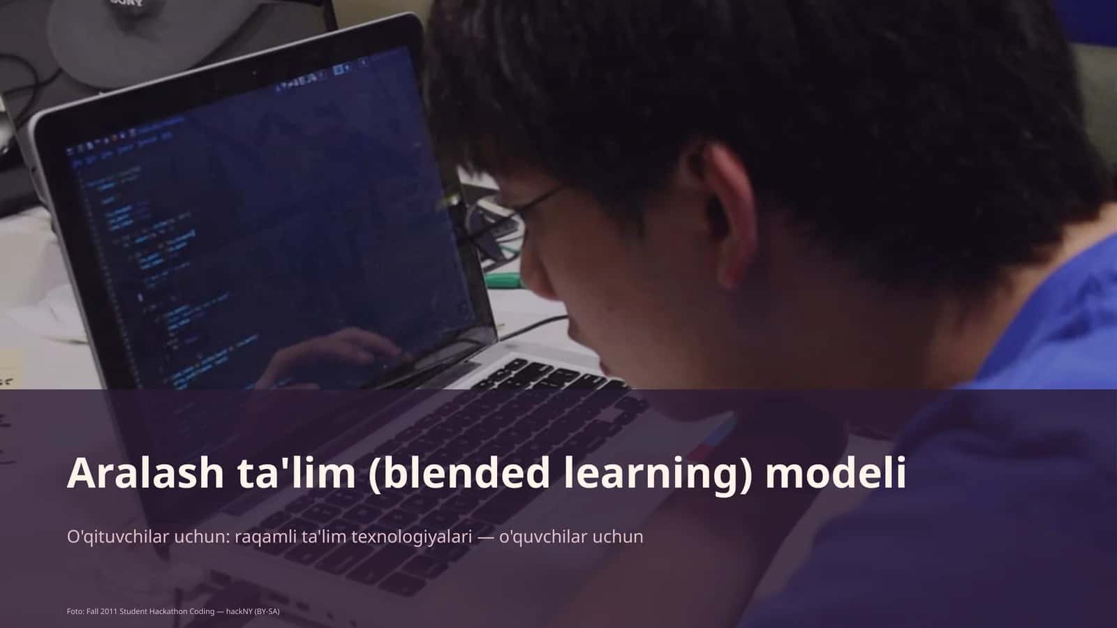 Aralash ta'lim (blended learning) modeli 1