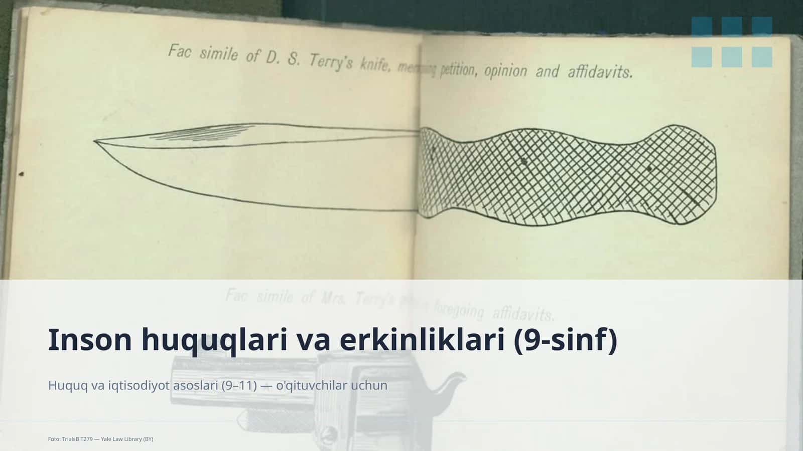 Inson huquqlari va erkinliklari (9-sinf) 1