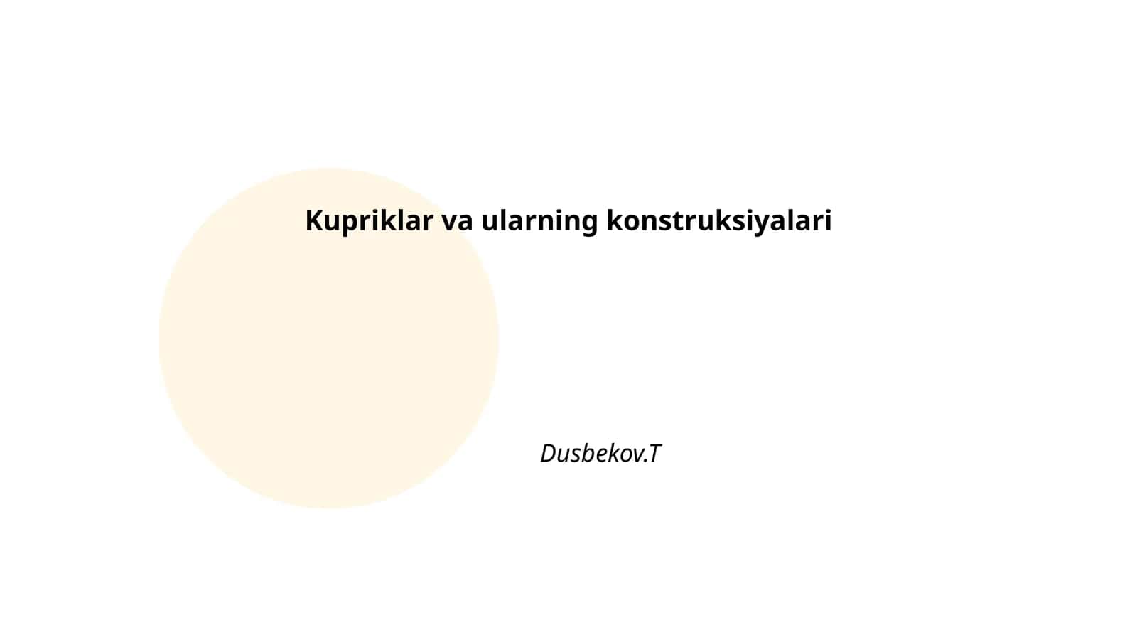 Kupriklar va ularning konstruksiyalari 1