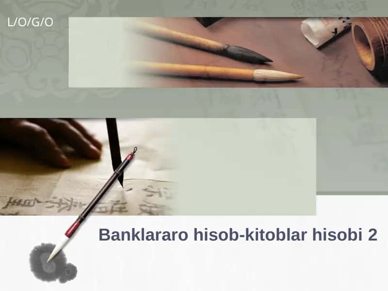 Banklararo hisob-kitoblar hisobi2 1