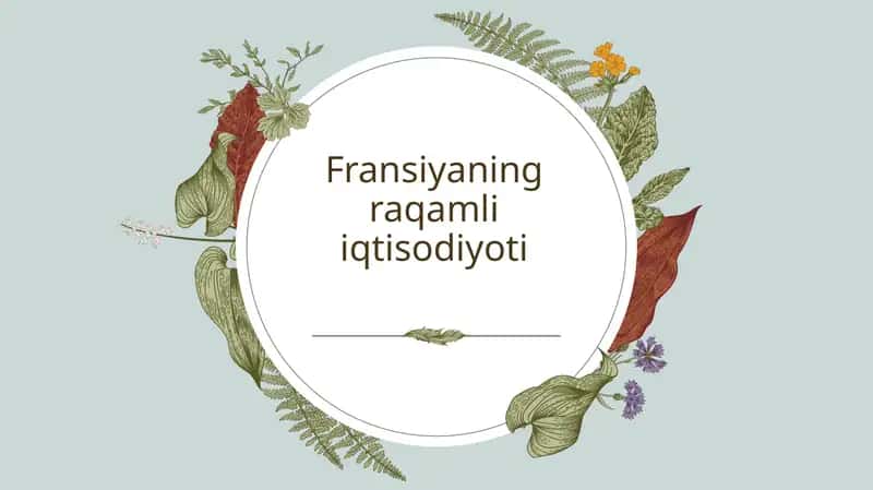 Fransiyaning raqamli iqtisodiyoti 1