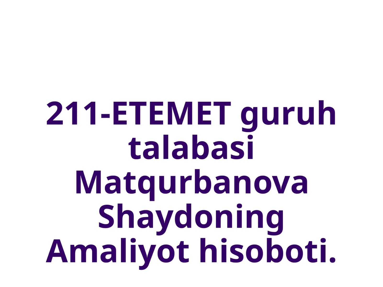 elektr energiyasini hisobga olish va nazorat qilishning avtomatlashtirilgan tizimi 1