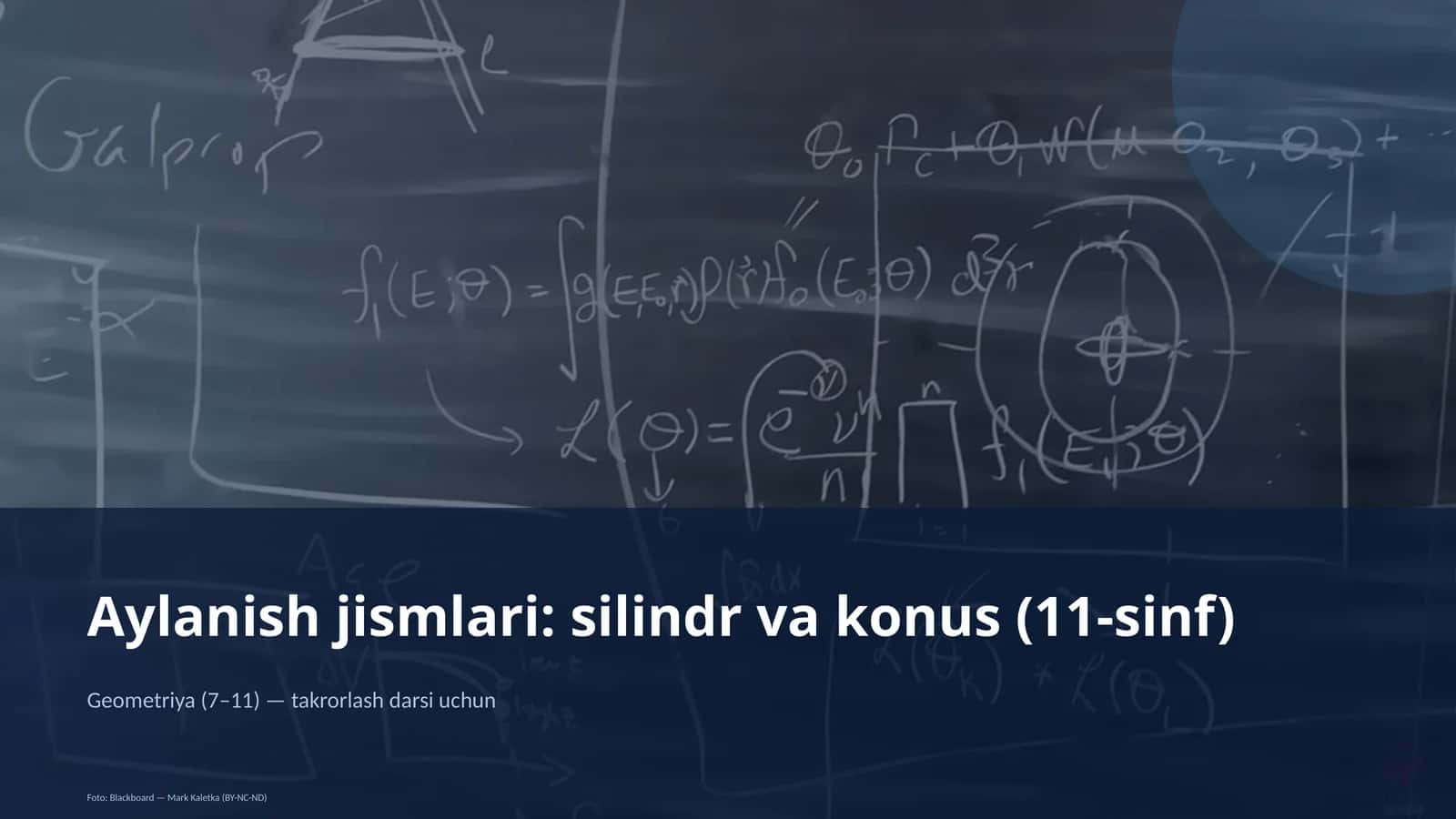 Geometriya (7–11) — takrorlash darsi 1