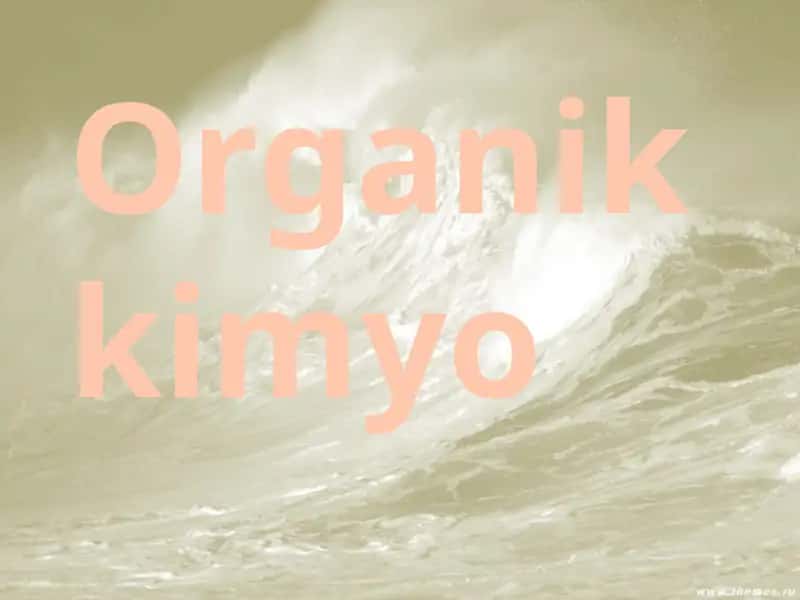 Organikkimyo 1