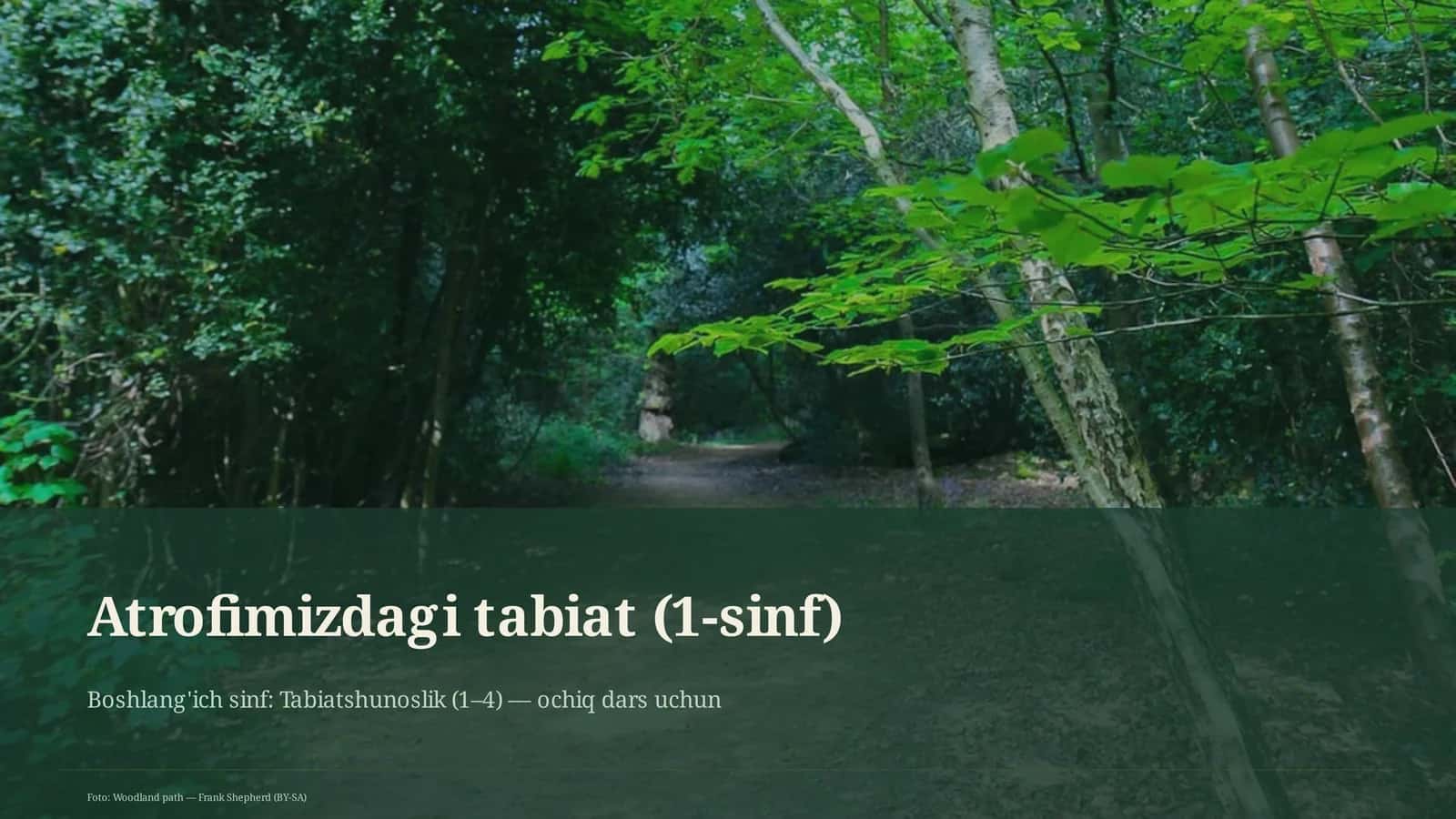 Atrofimizdagi tabiat (1-sinf) 1