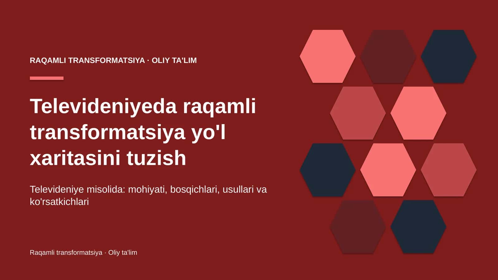 Televideniyeda raqamli transformatsiya yo'l xaritasini tuzish 1