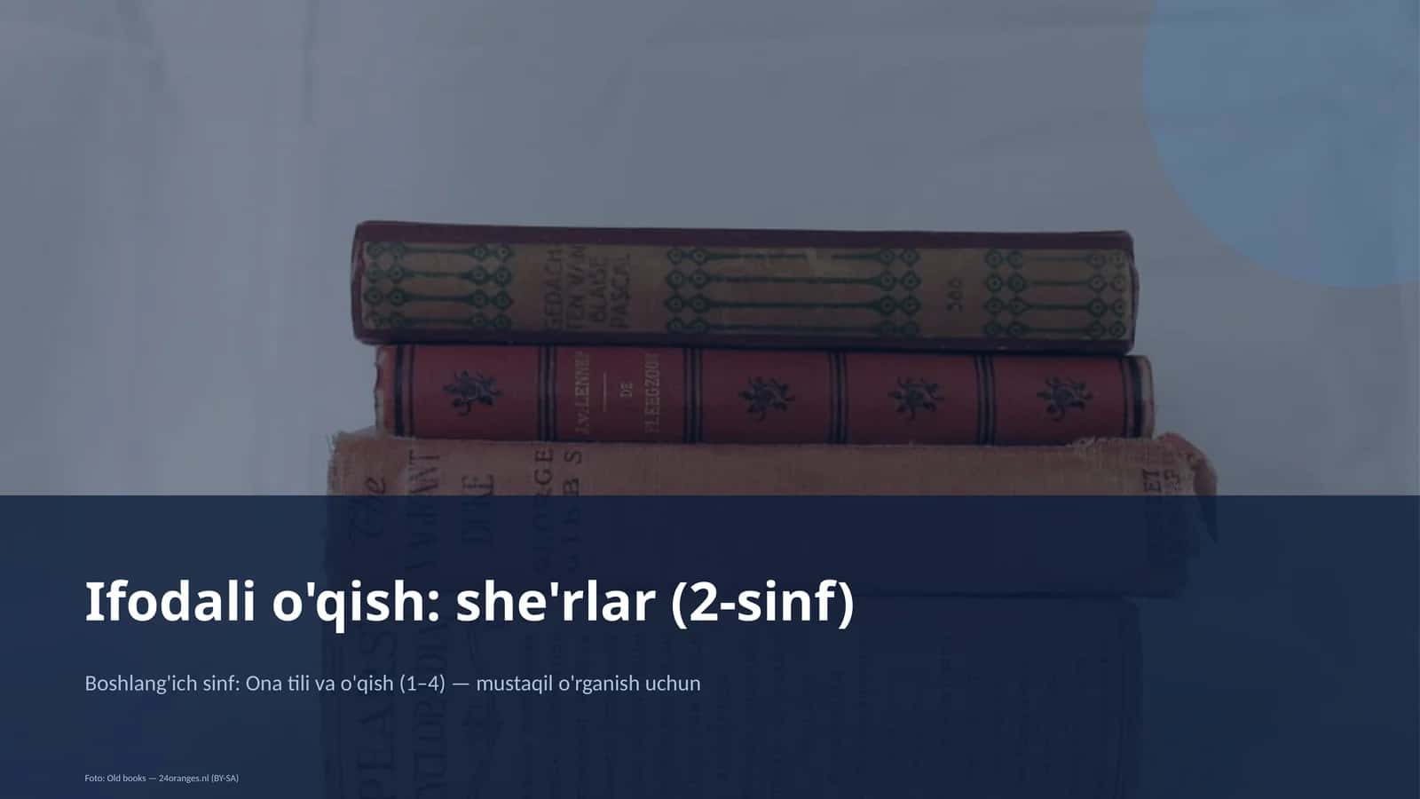 Ifodali o'qish: she'rlar (2-sinf) 1