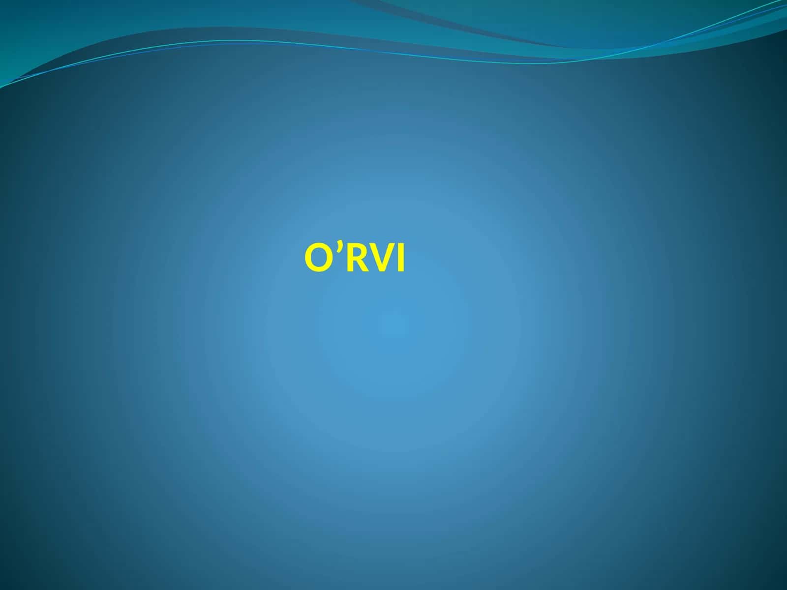 O’RVI 1