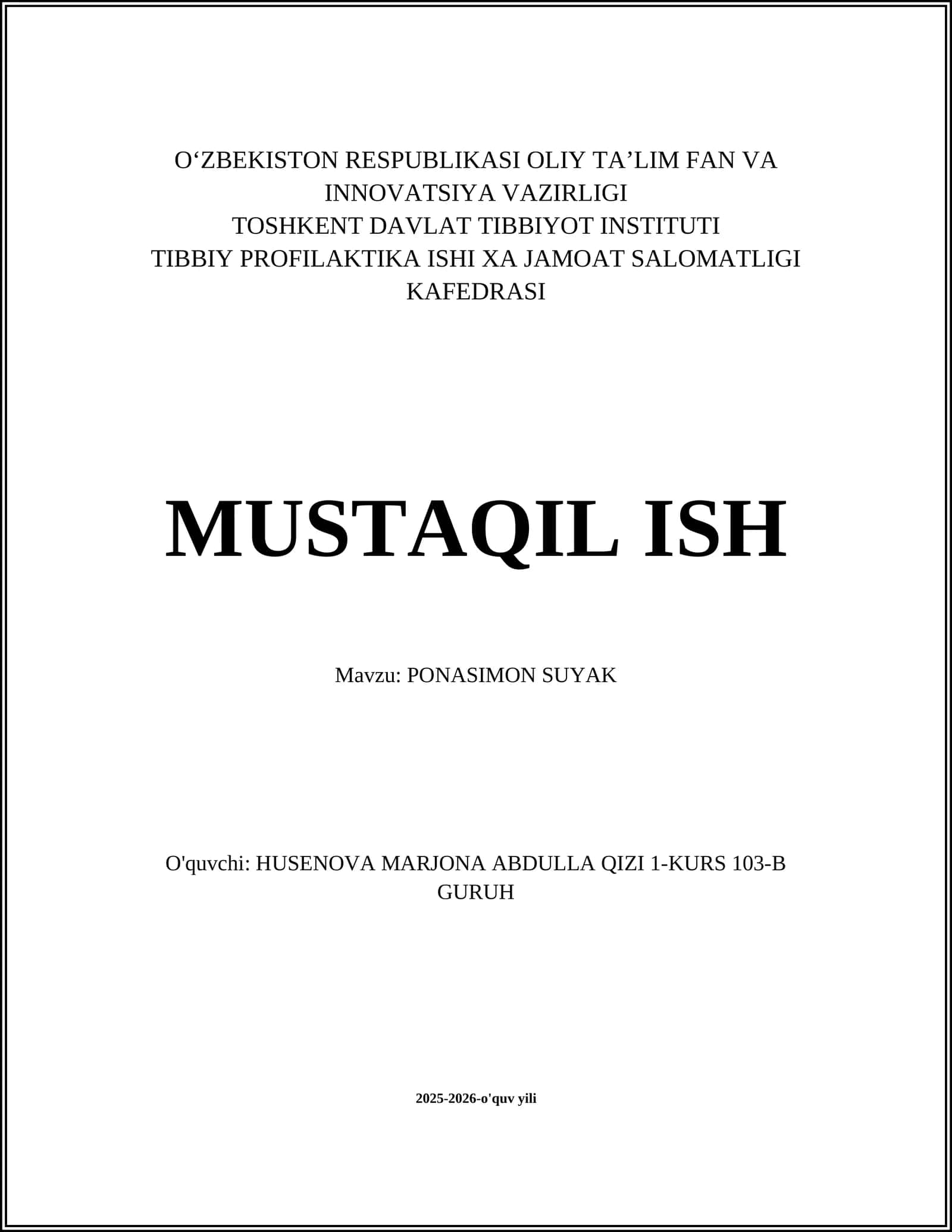 PONASIMON SUYAK 1