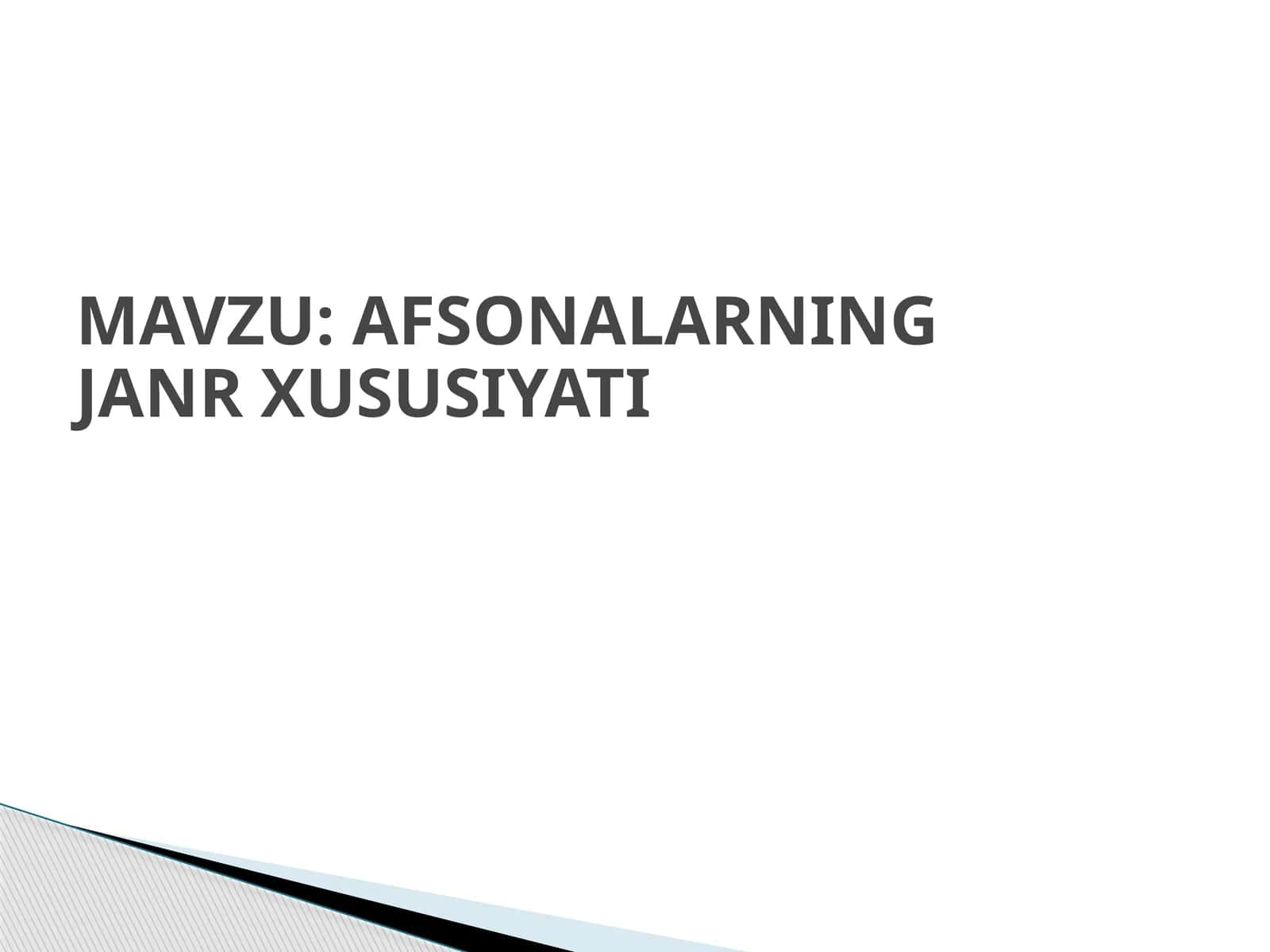 AFSONALARNING JANR XUSUSIYATI 1