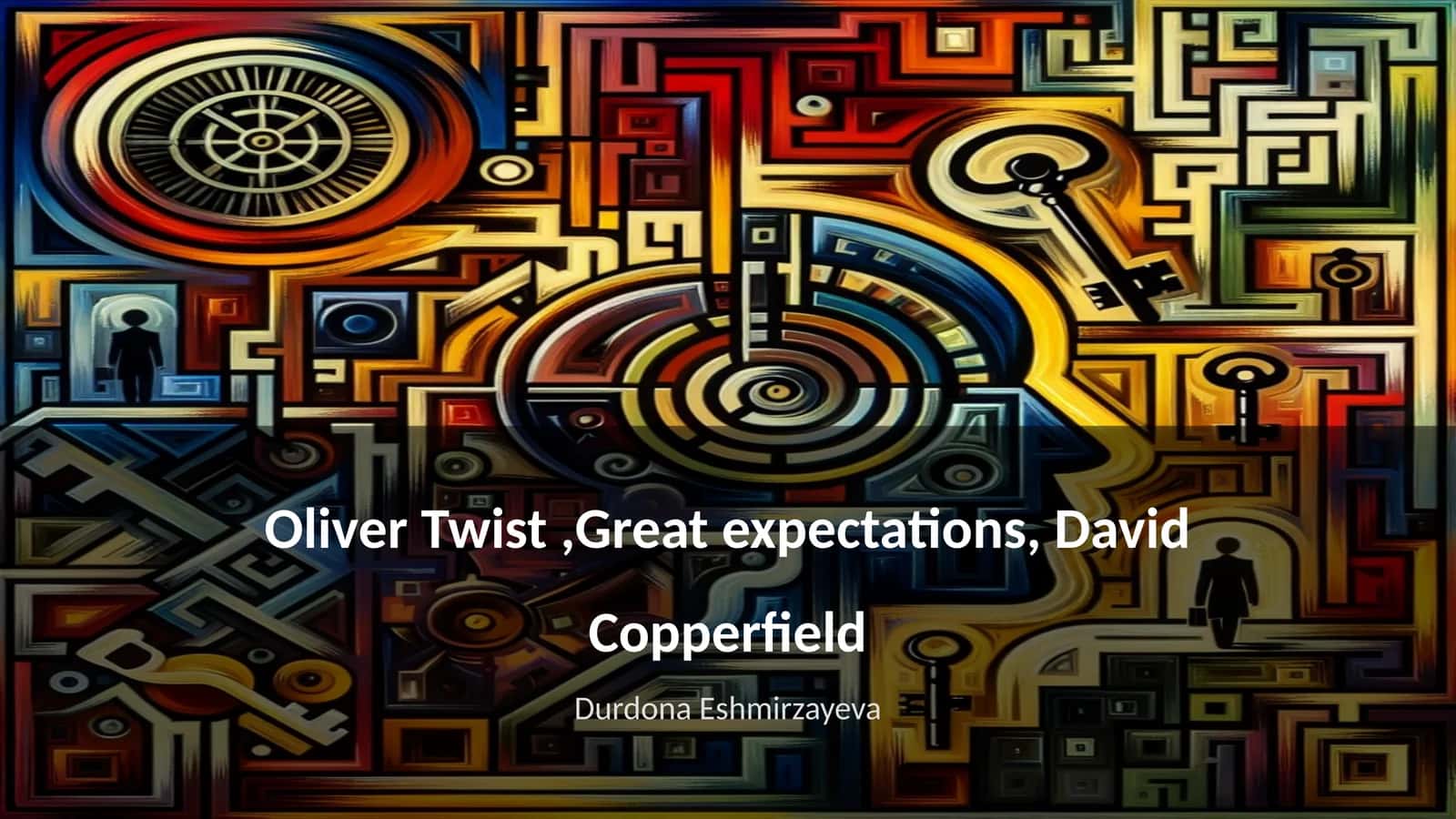 Oliver Twist,Great expectations, David Copperfield 1