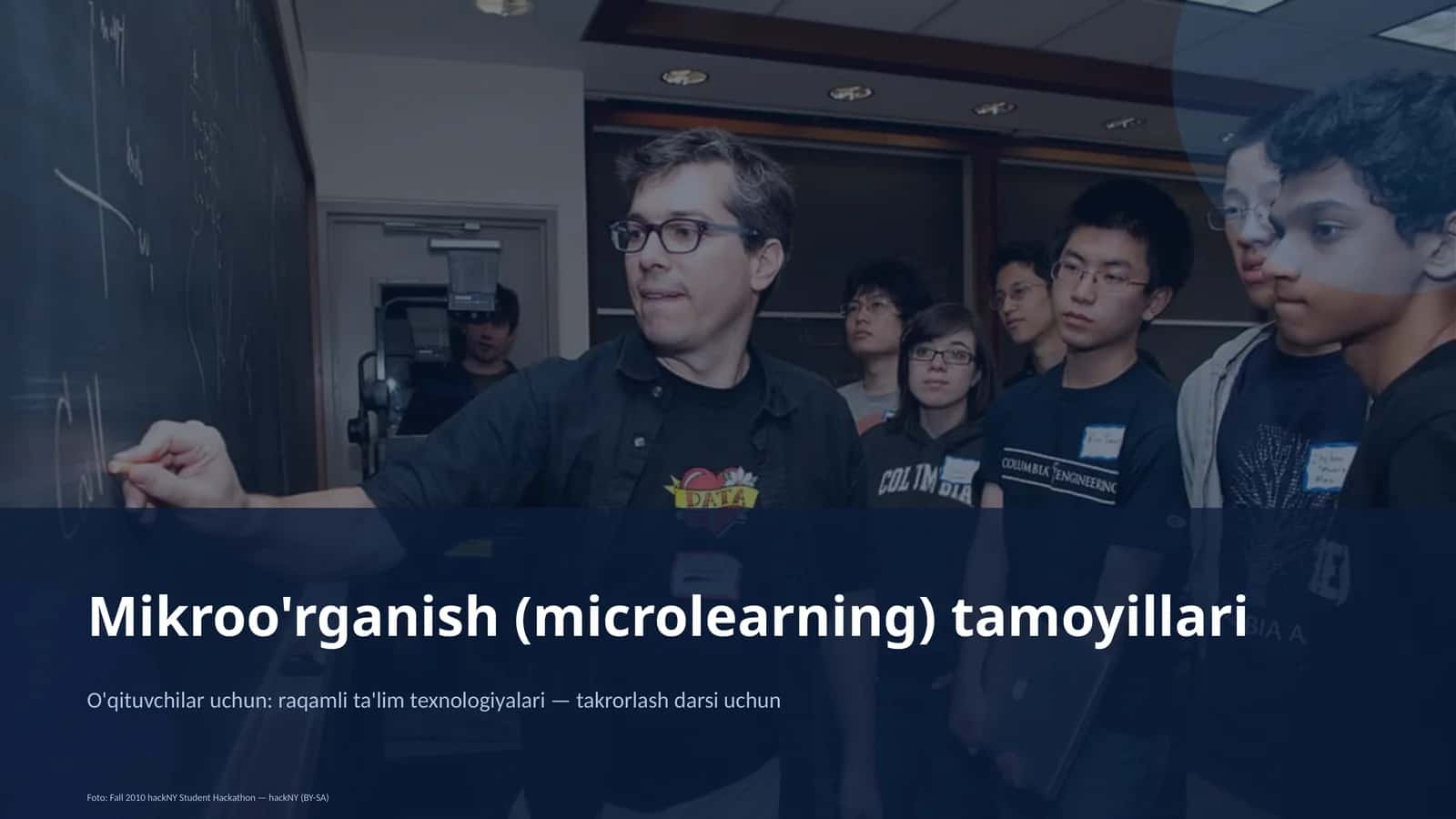 Mikroo'rganish (microlearning) tamoyillari 1