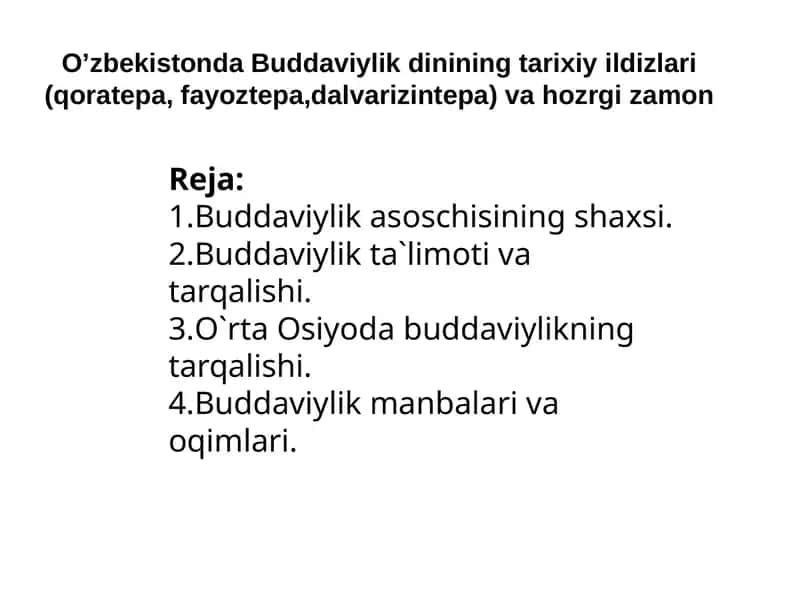 Buddaviylik dinining tarixiyildizlari 1