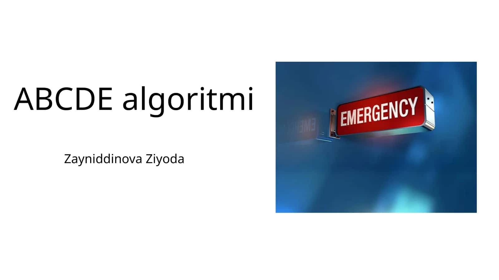 ABCDE Algoritmi 1
