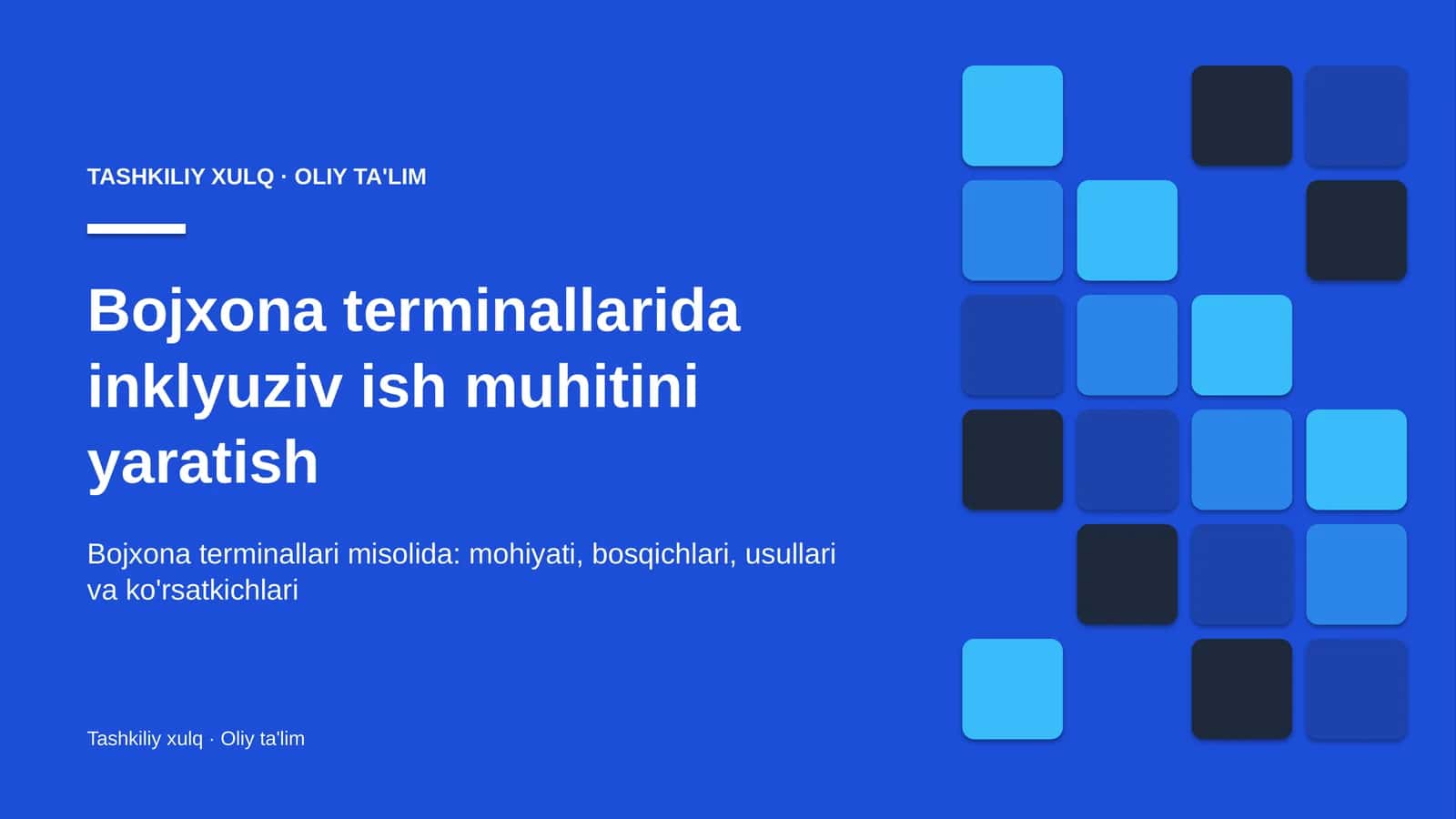 Bojxona terminallarida inklyuziv ish muhitini yaratish 1