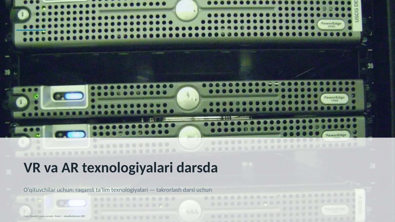 VR va AR texnologiyalari darsda 1