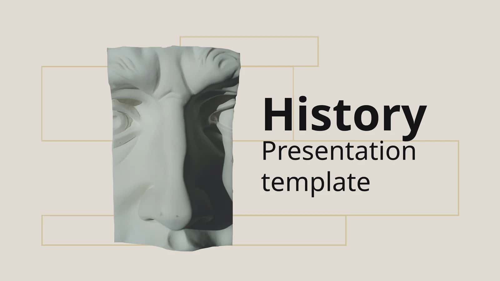 History Presentation Template 1