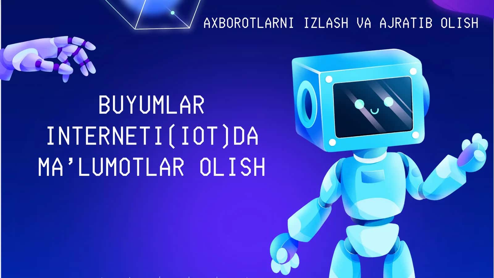 Buyumlar interneti (IOT)da ma'lumotlar olish 1