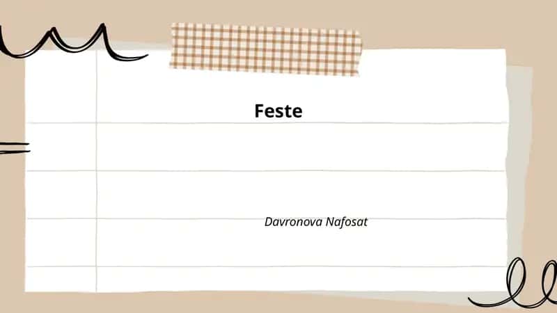 Feste 1