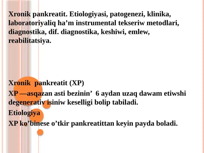 Xronikpankreatit 1