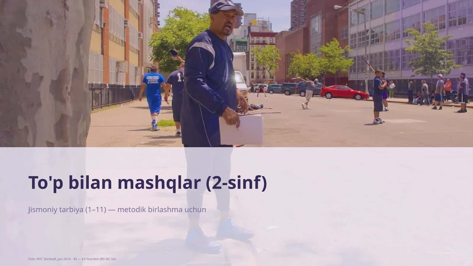 To'p bilan mashqlar (2-sinf) 1