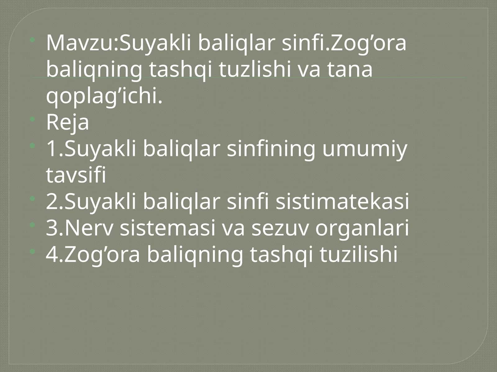 Suyaklibaliqlarsinfi 1
