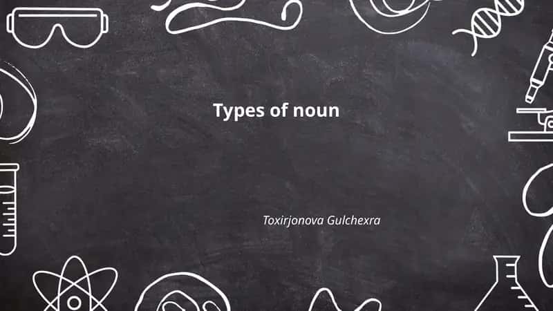 Types of noun 1