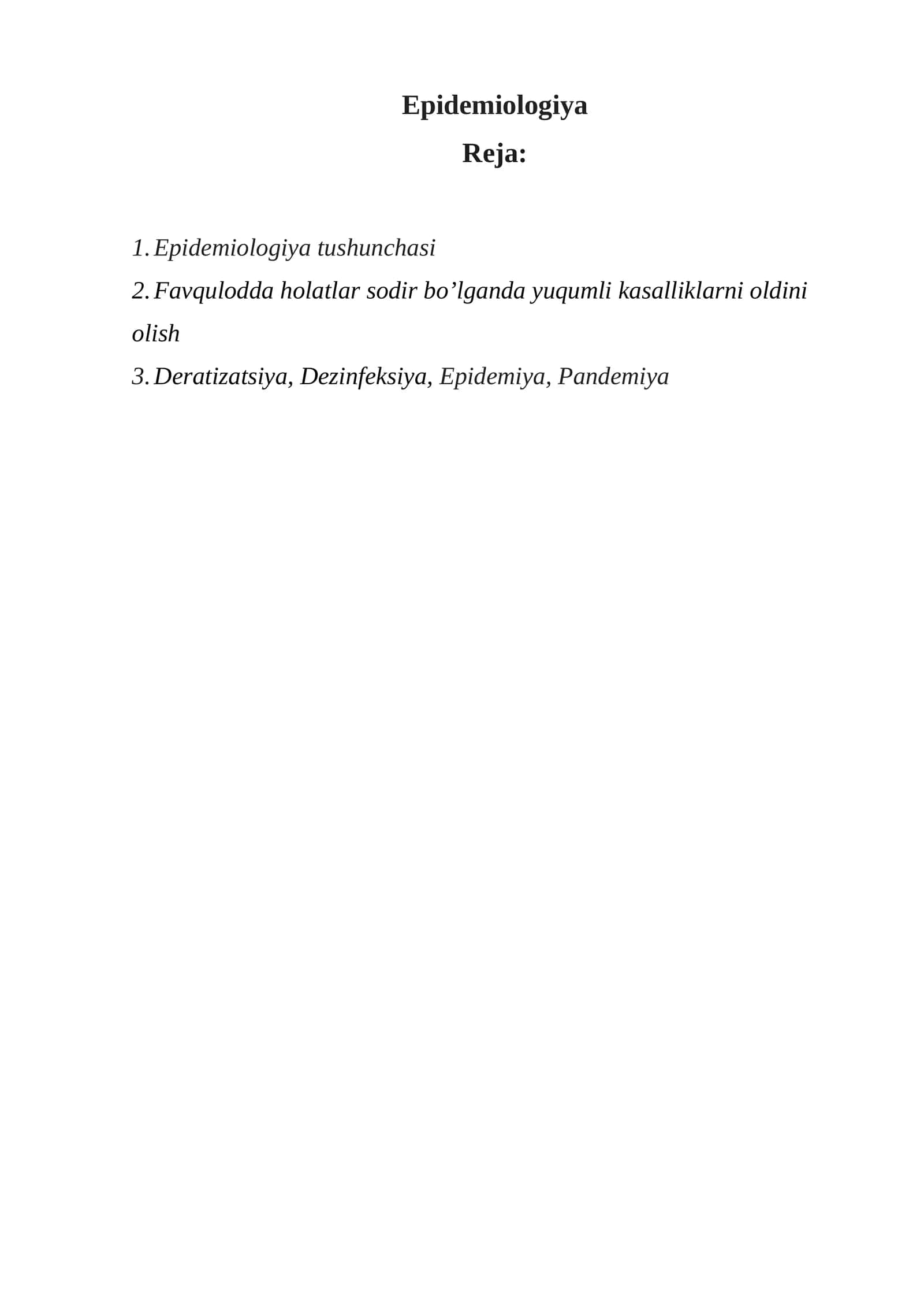 Epidemiologiya 1
