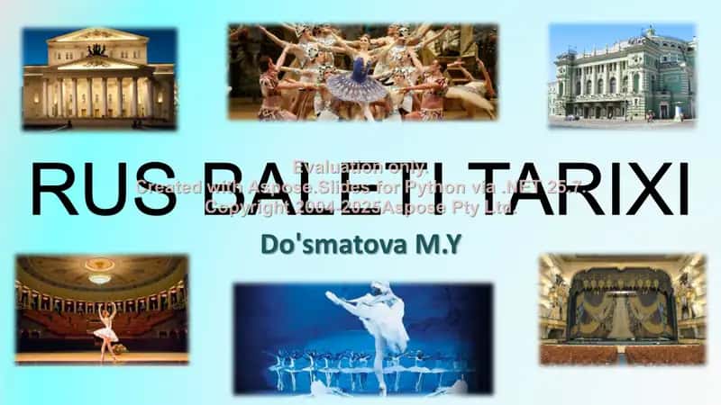 Rus baleti tarixi 1