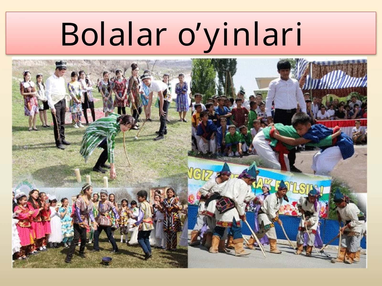 Bolalar o'yinlari 1