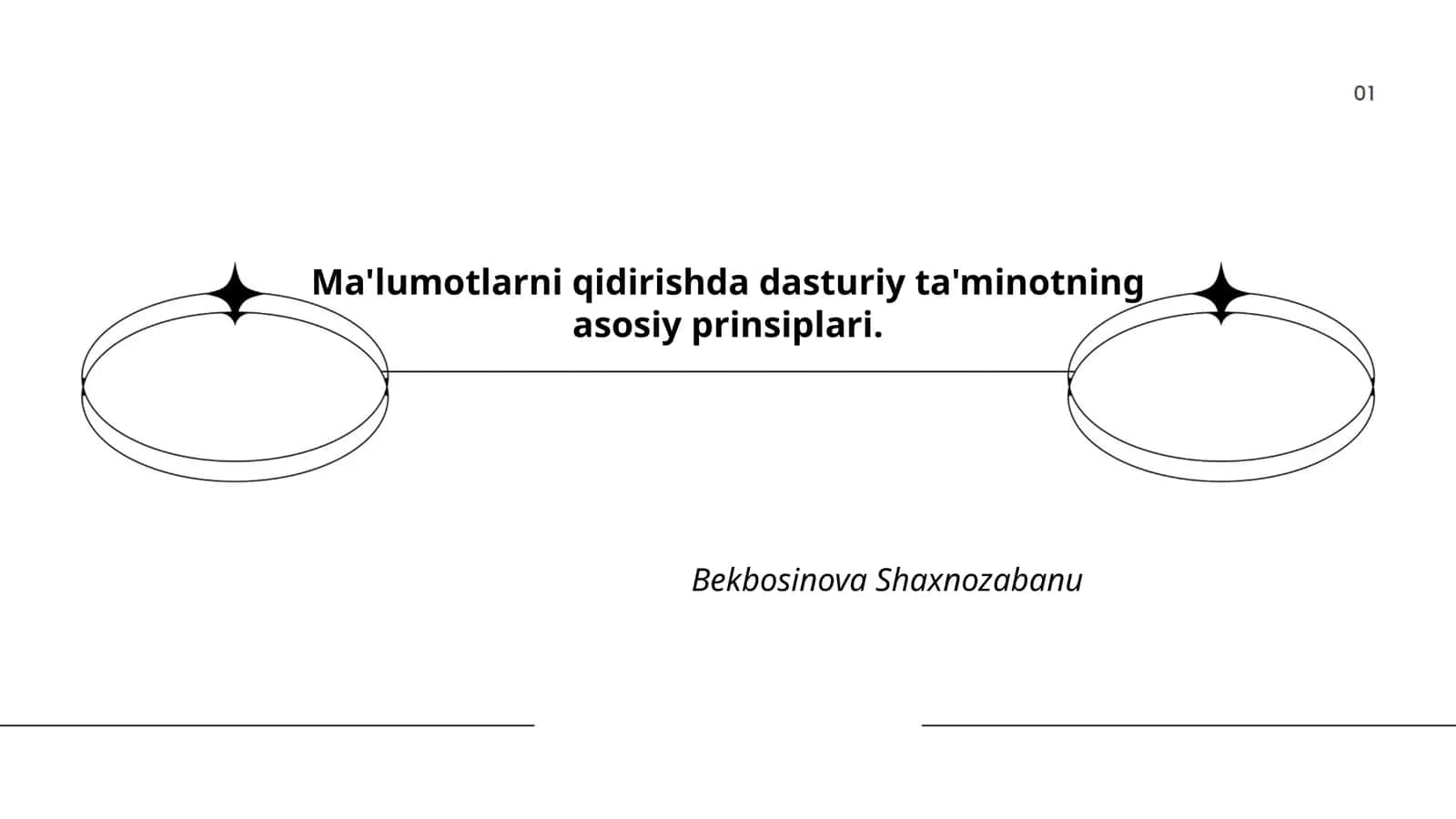 Algoritmlar va ma'lumotlar tuzilmalari 1