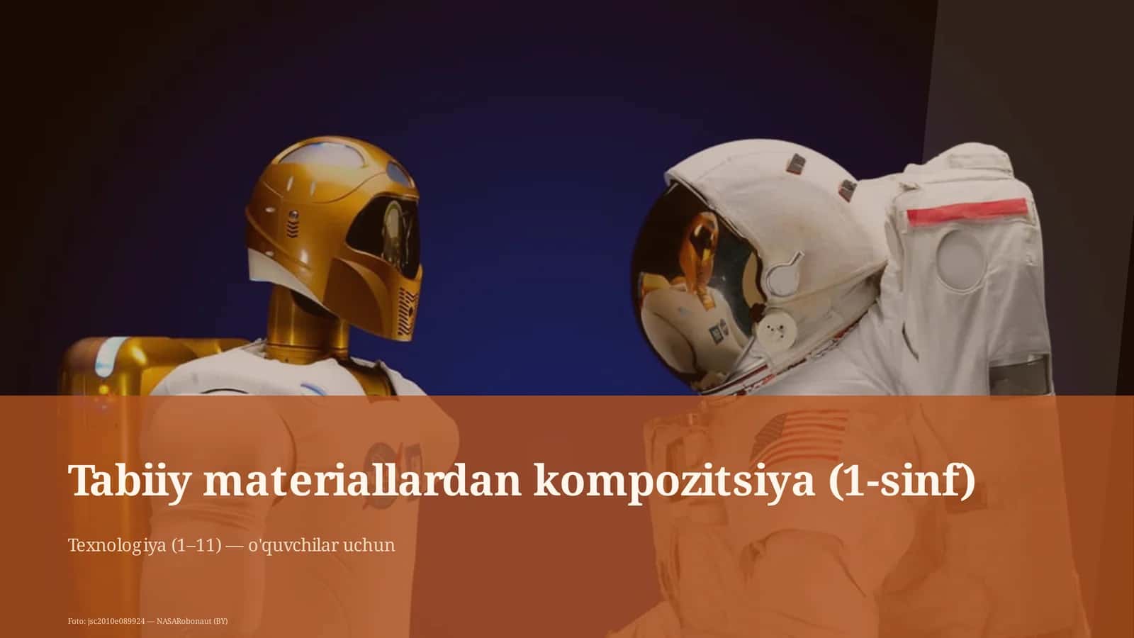 Tabiiy materiallardan kompozitsiya (1-sinf) 1