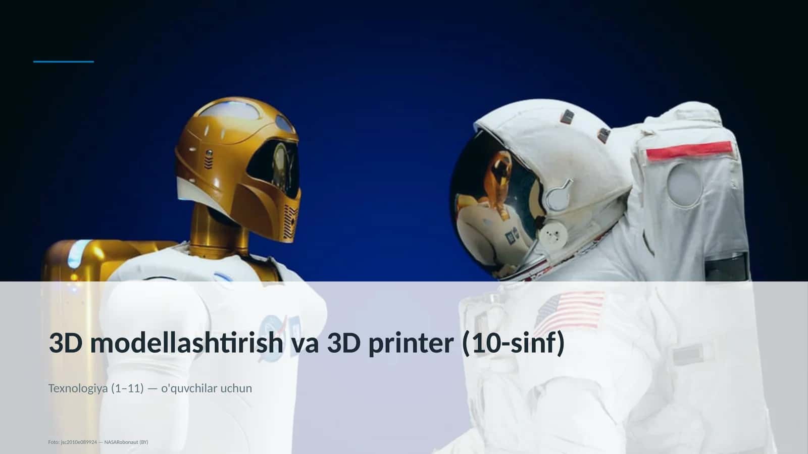3D modellashtirish va 3D printer (10-sinf) 1