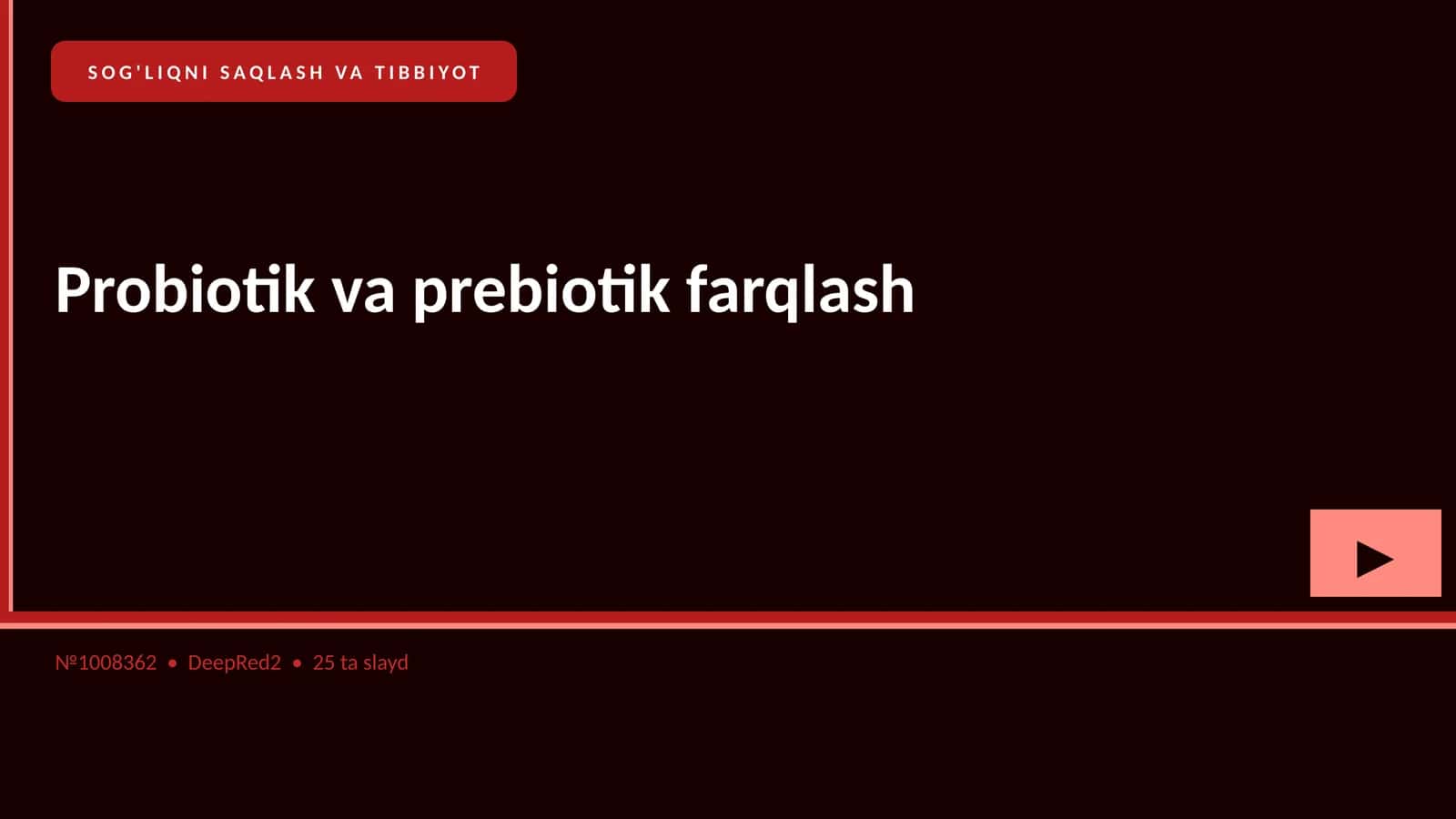 Probiotik va prebiotik farqlash 1