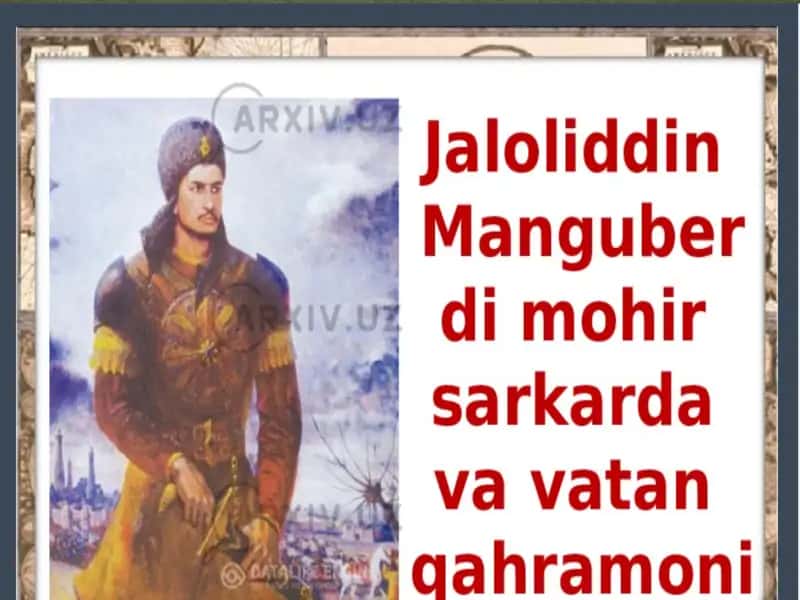 Jaloliddin Manguberdi vatanparvar qahramon 1