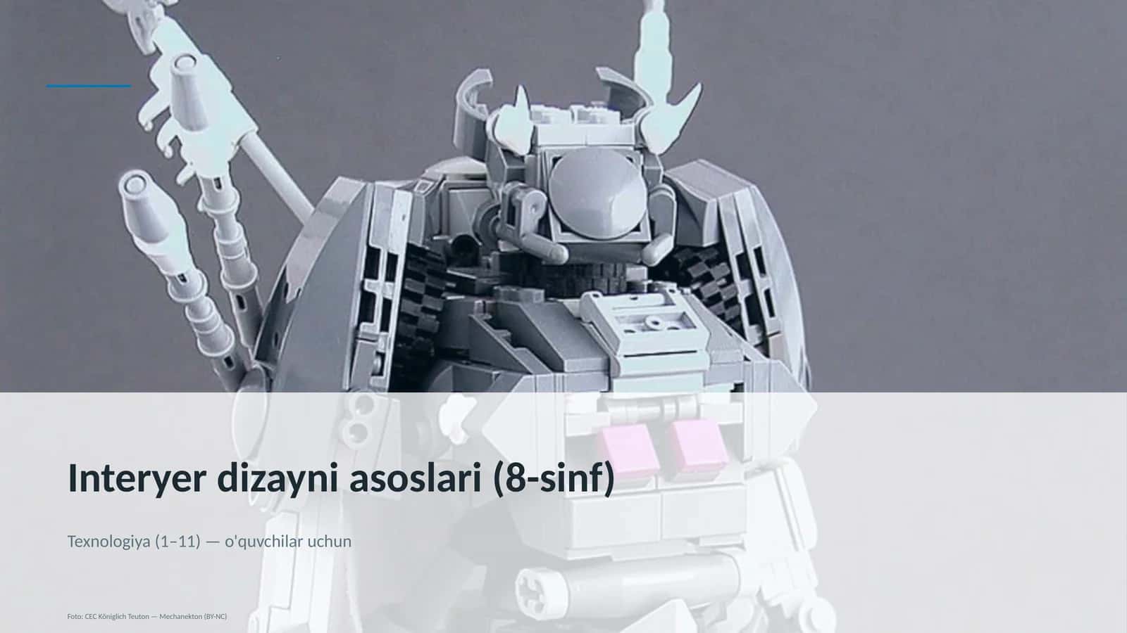 Interyer dizayni asoslari (8-sinf) 1