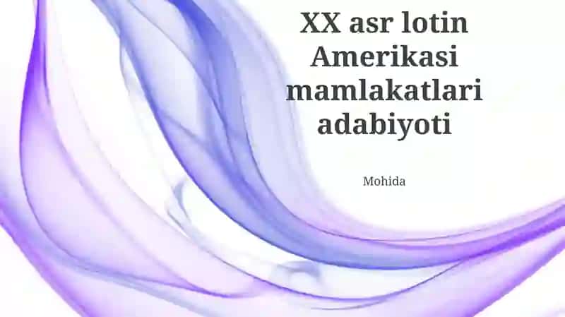 Lotin Amerikasi adabiyoti