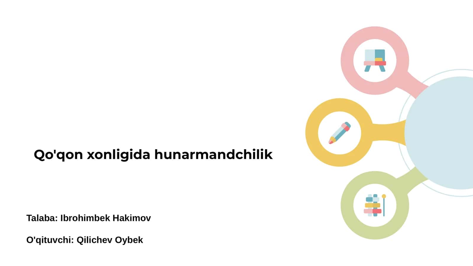 Qo'qon xonligida hunarmandchilik 1