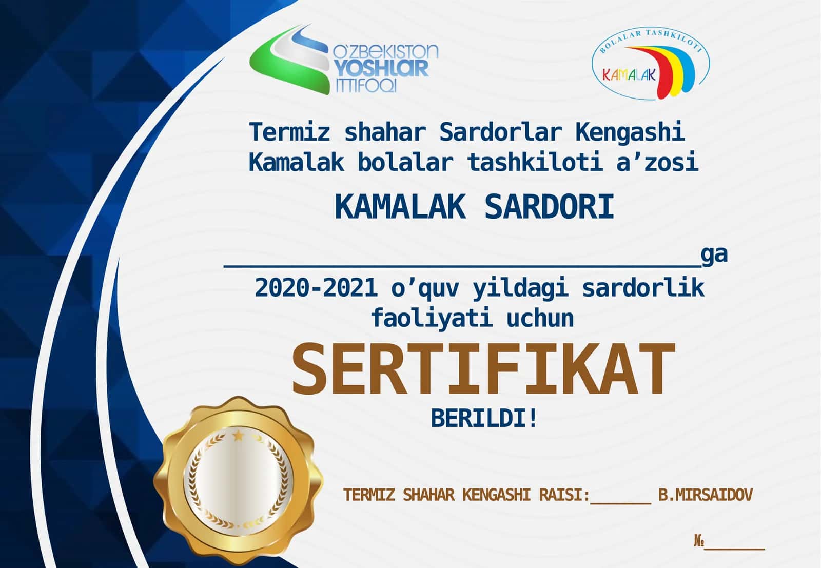KAMALAK SARDORI 1