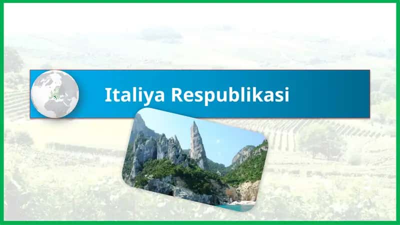 Italiya Respublikasi 1
