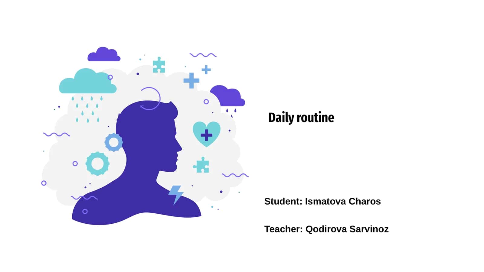 Daily routine 1