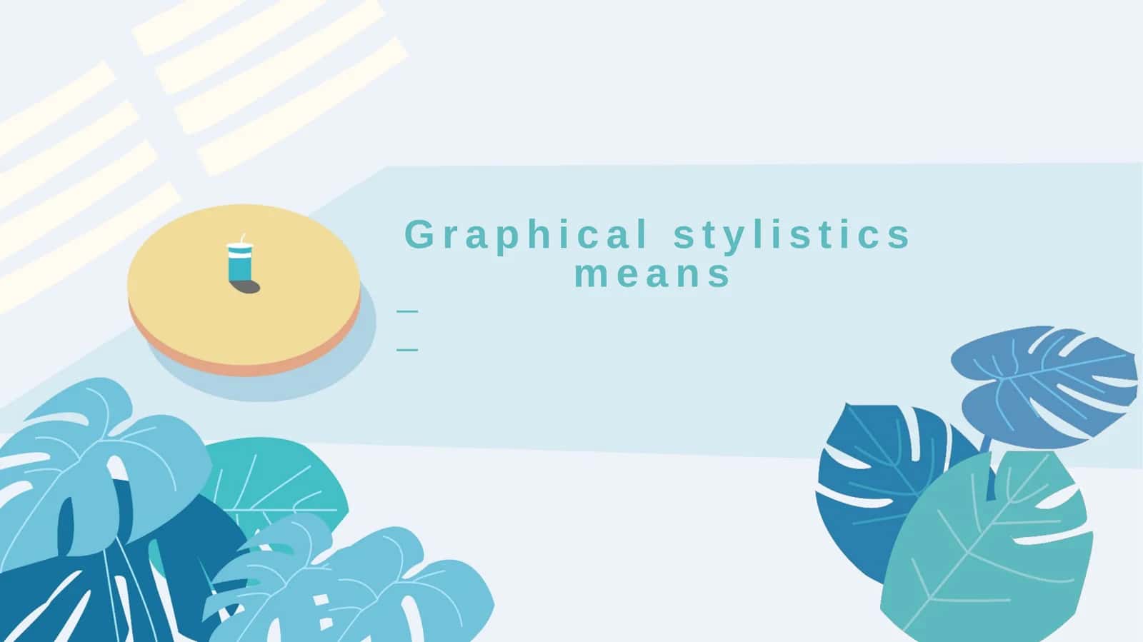 Graphical Stylistics 1