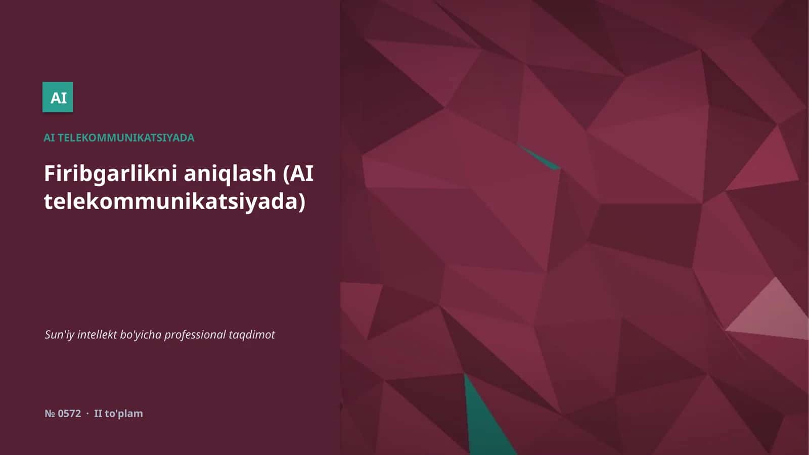 AI TELEKOMMUNIKATSIYADA 1