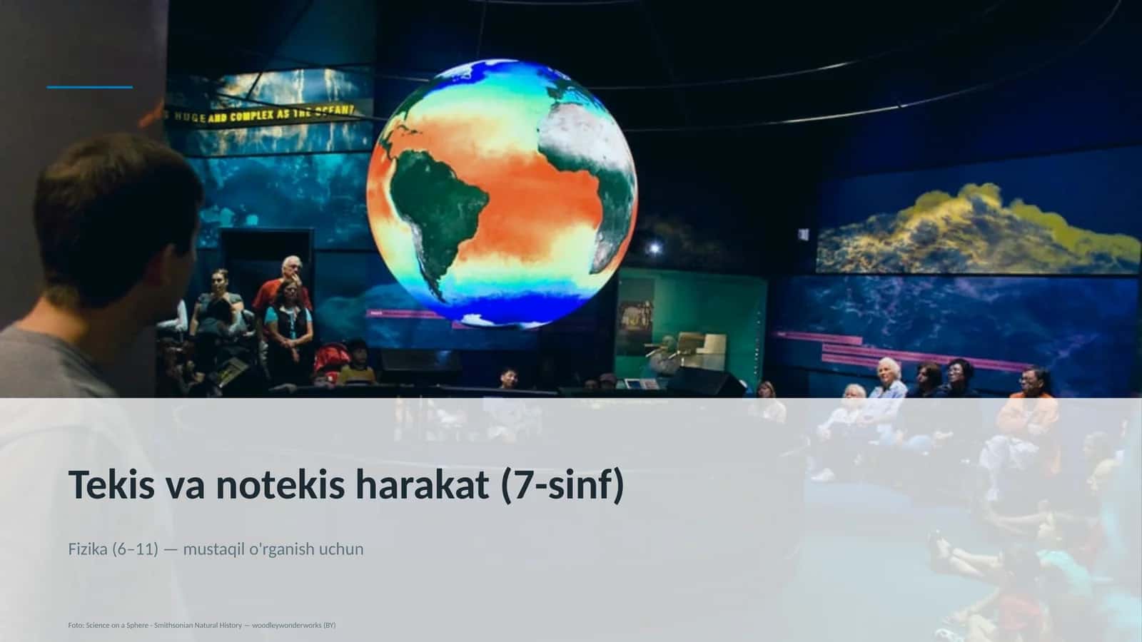 Tekis va notekis harakat (7-sinf) 1
