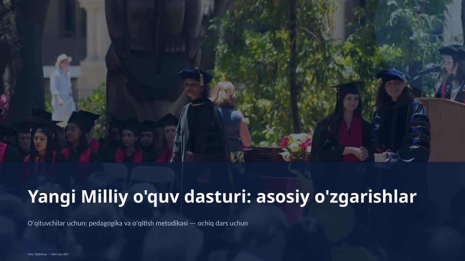 Yangi Milliy o'quv dasturi: asosiy o'zgarishlar 1