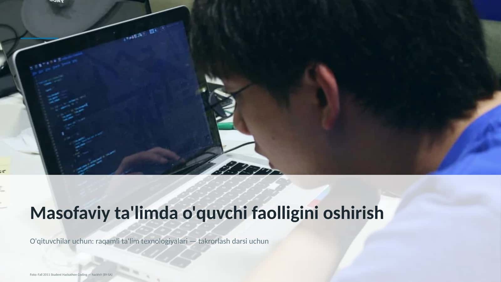 Masofaviy ta'limda o'quvchi faolligini oshirish 1