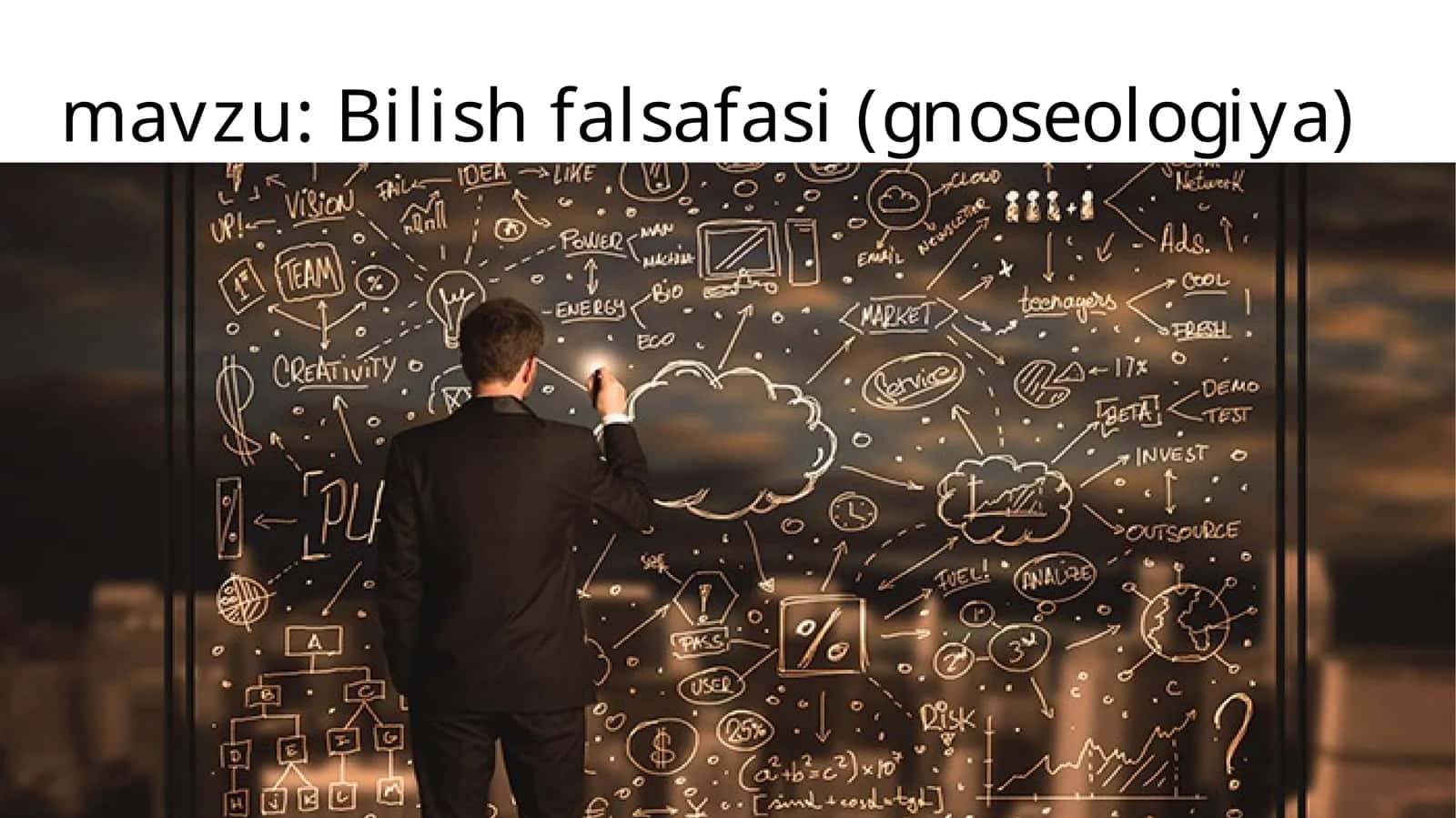 Bilish  falsafasi (gnoseologiya) 1