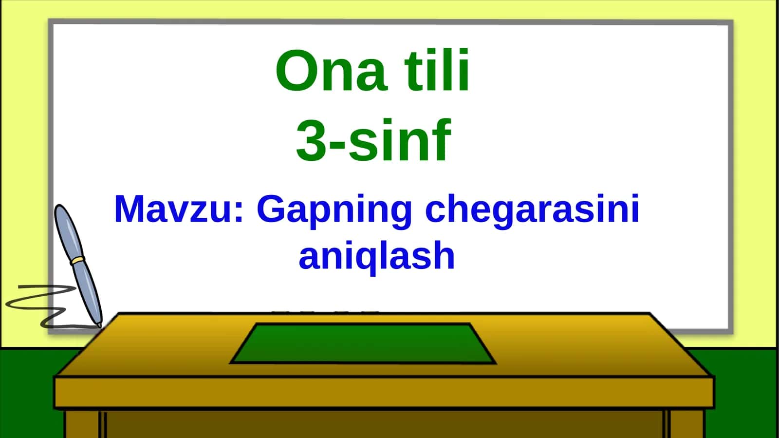 Onatili 3-sinf 1